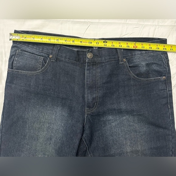 Beverly Hills Polo Club Dark Blue Straight Jeans Size 38/30 - Picture 5 of 8